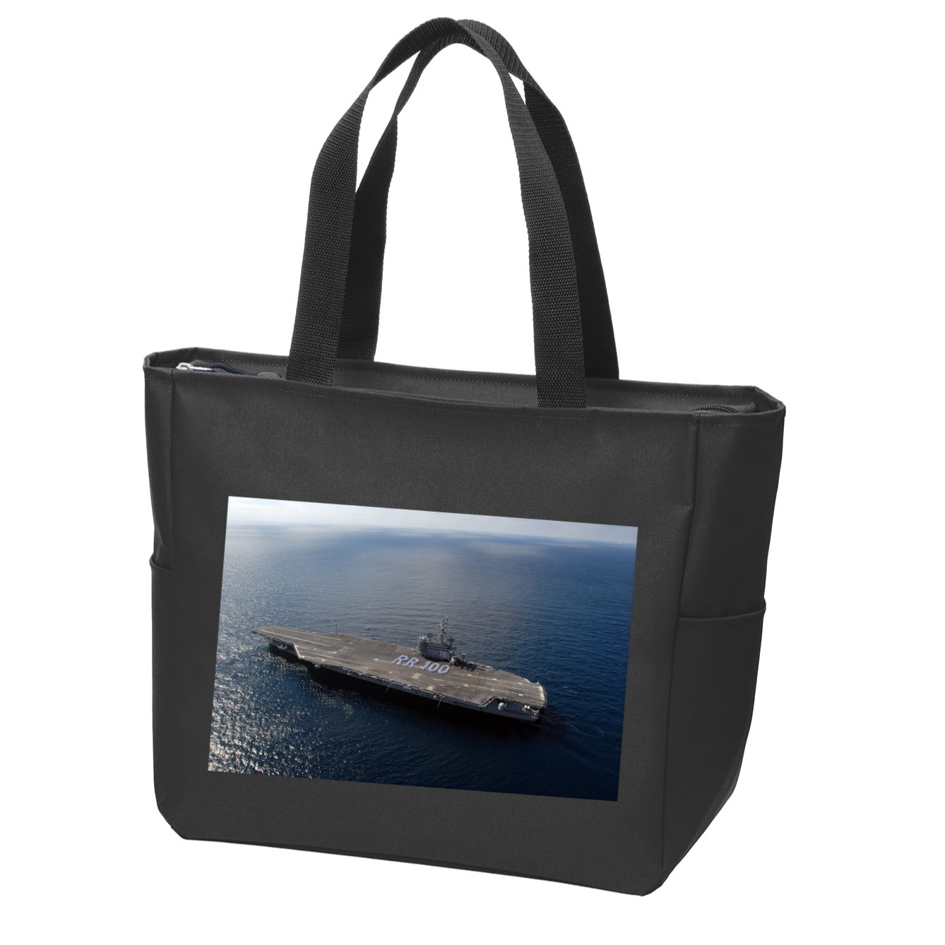 Uss Ronald Reagan Zip Tote Bag