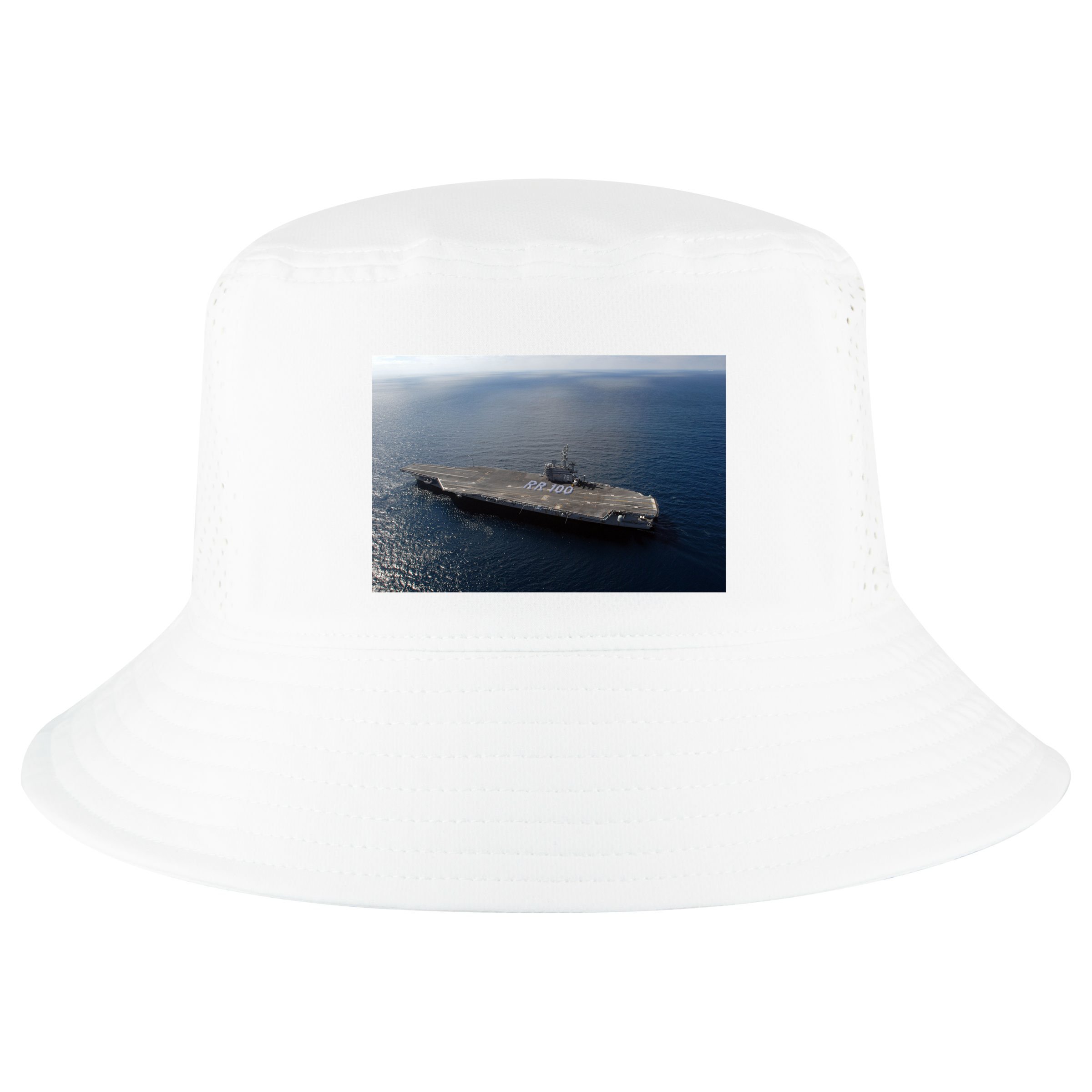 Uss Ronald Reagan Cool Comfort Performance Bucket Hat