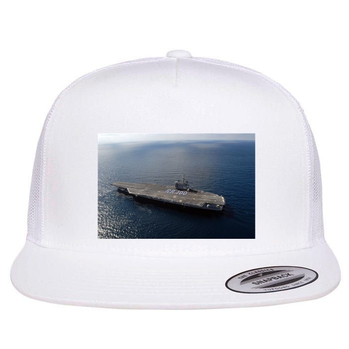 Uss Ronald Reagan Flatbill Hat