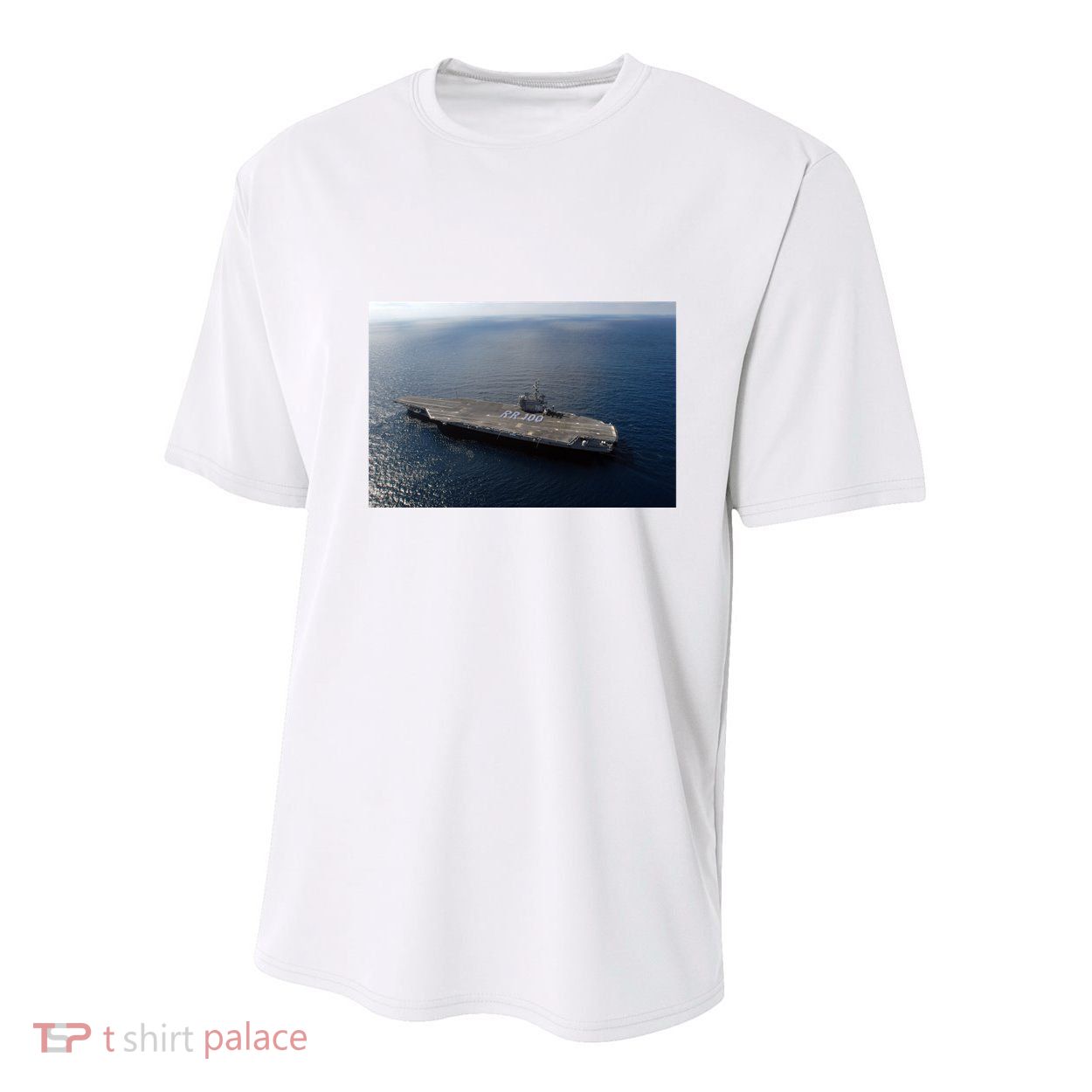 Uss Ronald Reagan Youth Performance Sprint T-Shirt