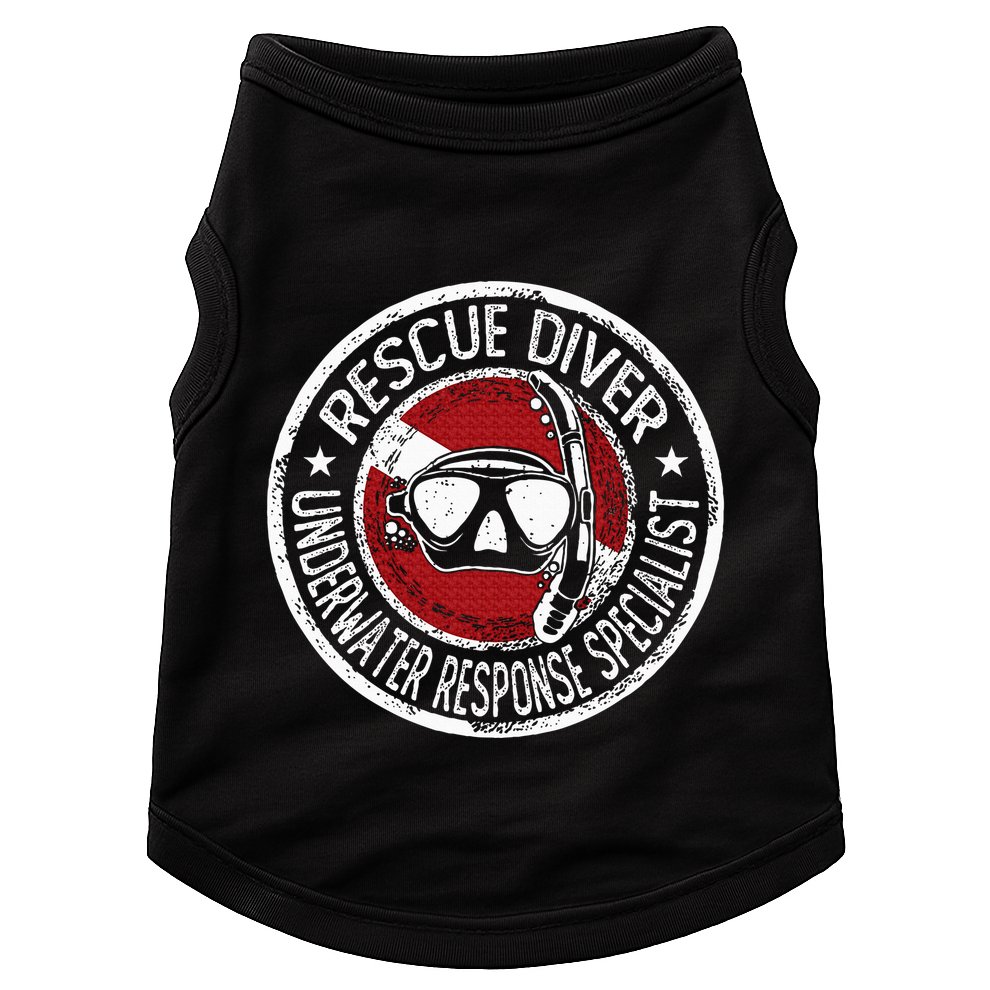 Underwater Response Sprcialist Under Water Rescue Diver Doggie Tank