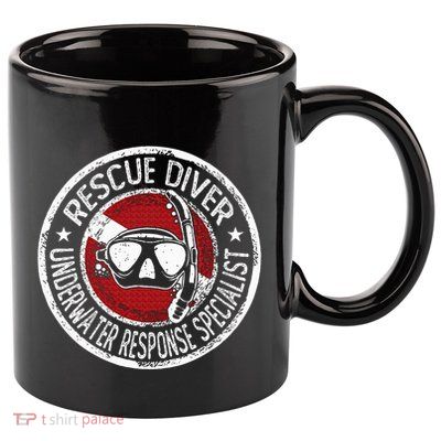 Underwater Response Sprcialist Under Water Rescue Diver 11oz C Handle Ceramic Mug