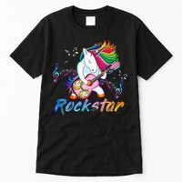Unicorn Rock Star Guitar Rockin Music Singer Tall T-Shirt