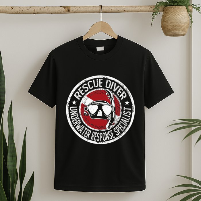 Underwater Response Sprcialist Under Water Rescue Diver T-Shirt