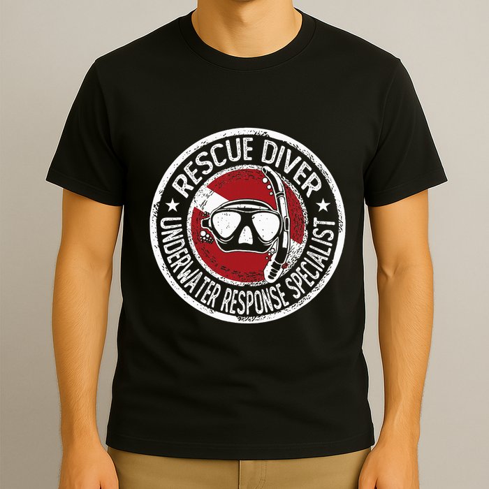 Underwater Response Sprcialist Under Water Rescue Diver T-Shirt