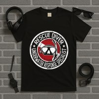 Underwater Response Sprcialist Under Water Rescue Diver T-Shirt