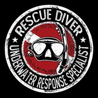 Underwater Response Sprcialist Under Water Rescue Diver Impact Tech Backpack