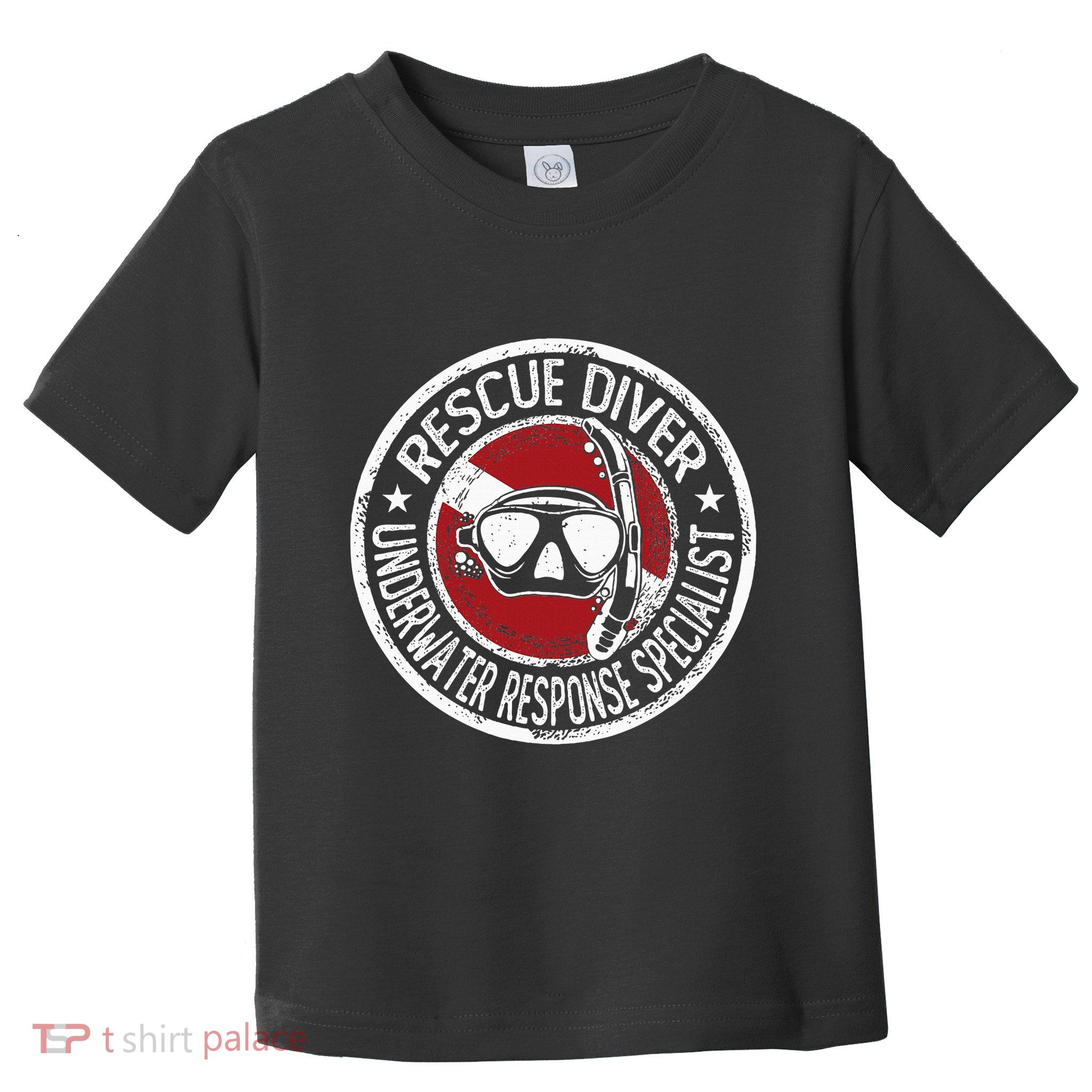 Underwater Response Sprcialist Under Water Rescue Diver Toddler T-Shirt
