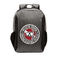Underwater Response Sprcialist Under Water Rescue Diver Vector Backpack