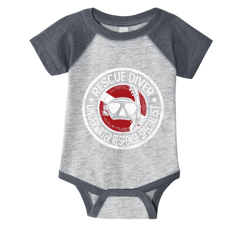 Underwater Response Sprcialist Under Water Rescue Diver Infant Baby Jersey Bodysuit
