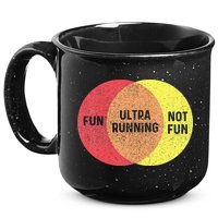 Ultra Running Trail Runner Finisher Ultra Marathon 15oz Campfire Ceramic Mug