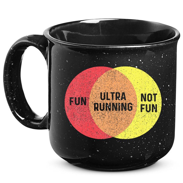 Ultra Running Trail Runner Finisher Ultra Marathon 15oz Campfire Ceramic Mug