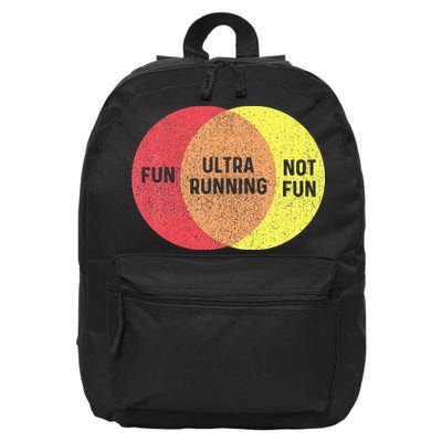 Ultra Running Trail Runner Finisher Ultra Marathon 16 in Basic Backpack