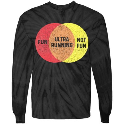 Ultra Running Trail Runner Finisher Ultra Marathon Tie-Dye Long Sleeve Shirt