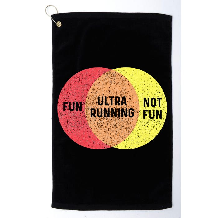 Ultra Running Trail Runner Finisher Ultra Marathon Golf Towel