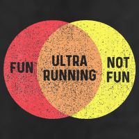 Ultra Running Trail Runner Finisher Ultra Marathon Golf Towel