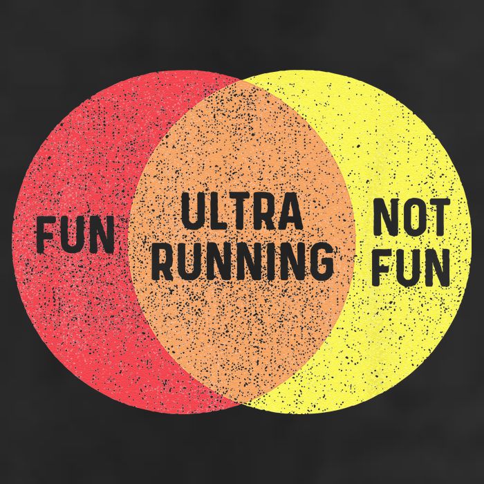 Ultra Running Trail Runner Finisher Ultra Marathon Golf Towel