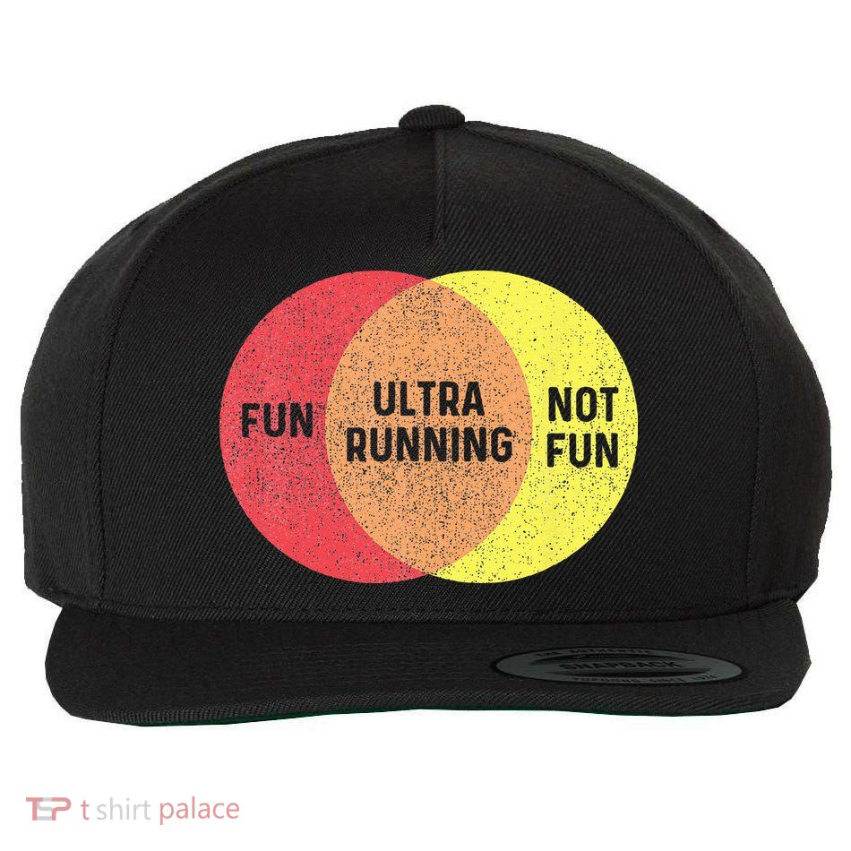Ultra Running Trail Runner Finisher Ultra Marathon Wool Snapback Cap