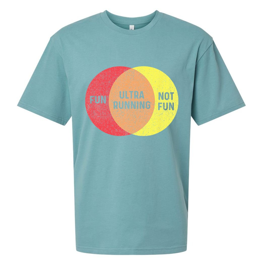 Ultra Running Trail Runner Finisher Ultra Marathon Sueded Cloud Jersey T-Shirt