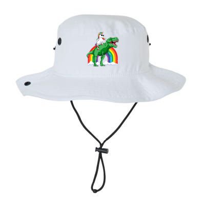 Unicorn Riding T Rex Dinosaur Rainbow Gift Legacy Cool Fit Booney Bucket Hat