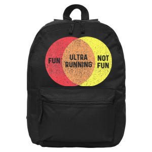 Ultra Running Trail Runner Finisher Ultra Marathon 16 in Basic Backpack