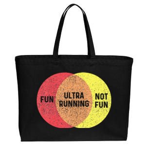 Ultra Running Trail Runner Finisher Ultra Marathon Cotton Canvas Jumbo Tote