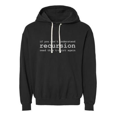 Understanding Recursion Garment-Dyed Fleece Hoodie