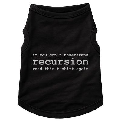 Understanding Recursion Doggie Tank