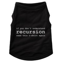 Understanding Recursion Doggie Tank