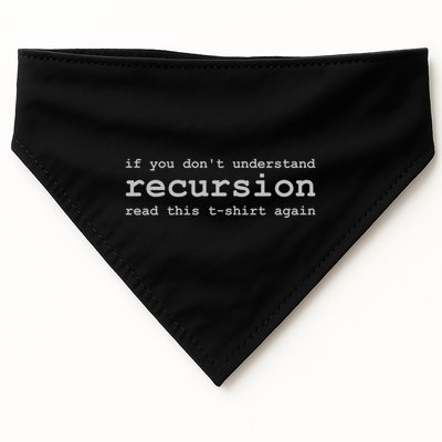 Understanding Recursion USA-Made Doggie Bandana