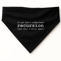 Understanding Recursion USA-Made Doggie Bandana