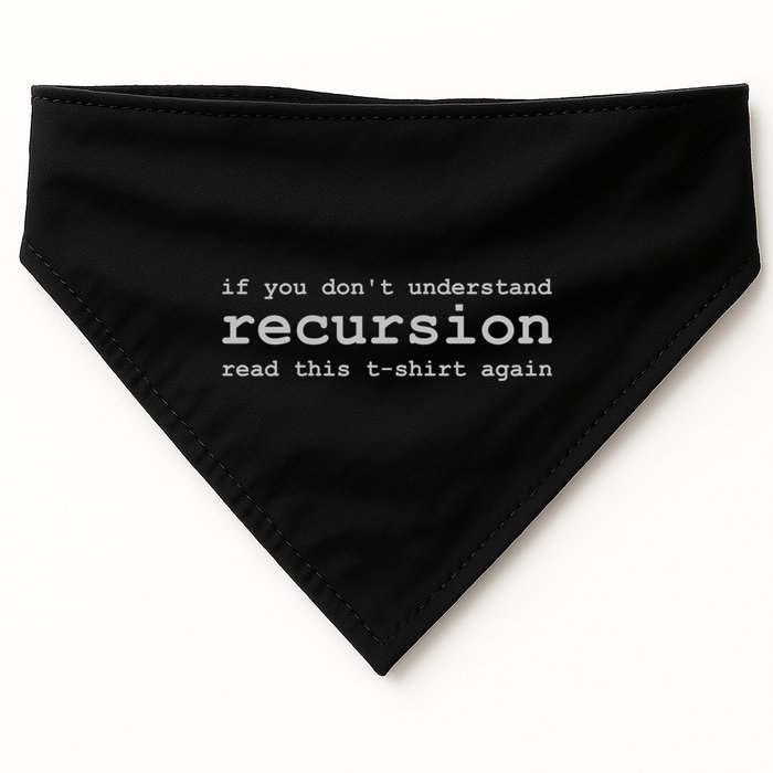 Understanding Recursion USA-Made Doggie Bandana