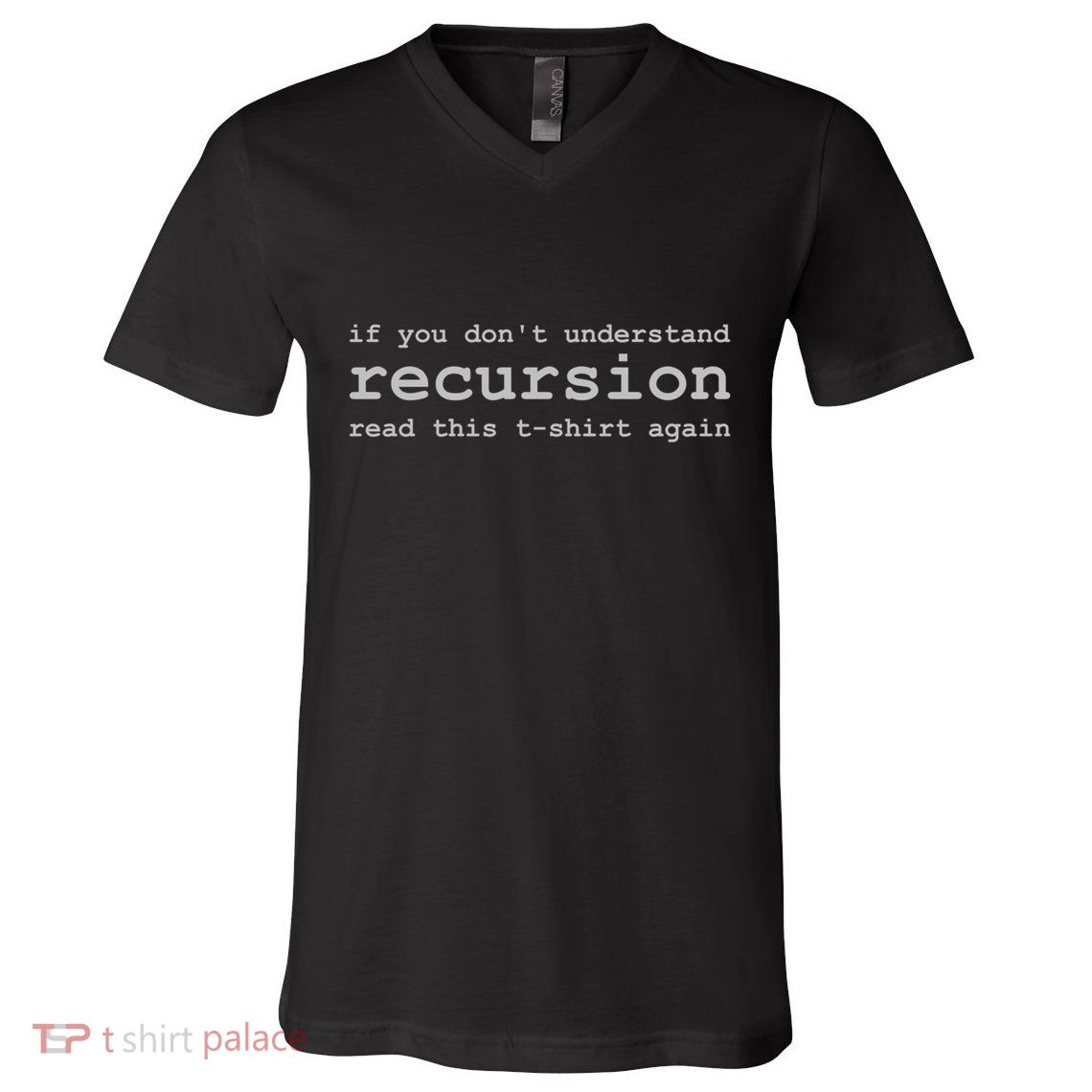 Understanding Recursion V-Neck T-Shirt