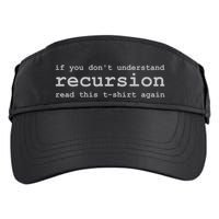 Understanding Recursion Adult Drive Performance Visor