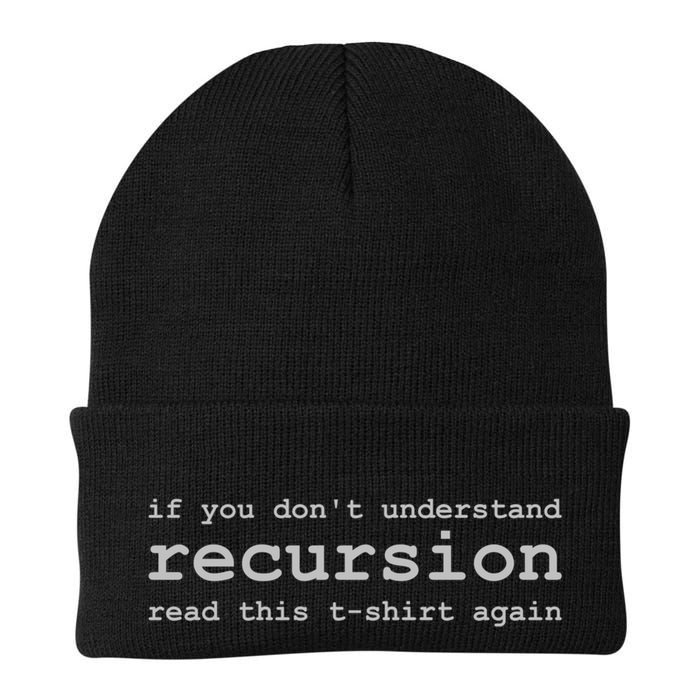 Understanding Recursion Beanie