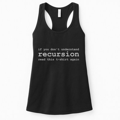 Understanding Recursion Womens Tank Top