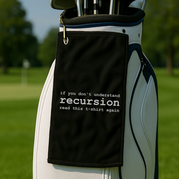 Understanding Recursion Golf Towel
