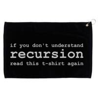 Understanding Recursion Grommeted Golf Towel