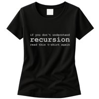 Understanding Recursion Womens T-Shirt
