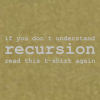 Understanding Recursion Garment-Dyed Women's Muscle Tee