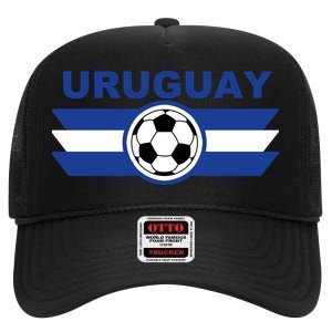 Uruguay High Crown Mesh Back Trucker Hat