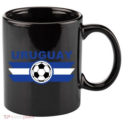 Uruguay 11oz C Handle Ceramic Mug