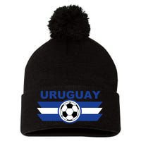 Uruguay Pom Pom 12in Knit Beanie