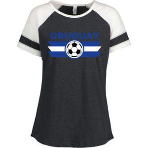 Uruguay Enza Ladies Jersey Colorblock Tee