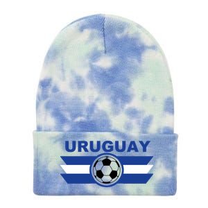 Uruguay Tie Dye 12in Knit Beanie