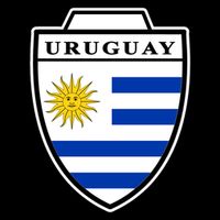 Uruguay Country Soccer Crest Cooling Performance Crew T-Shirt