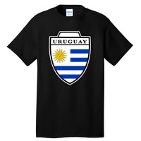 Uruguay Country Soccer Crest Tall T-Shirt