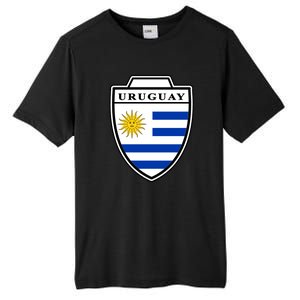 Uruguay Country Soccer Crest Tall Fusion ChromaSoft Performance T-Shirt