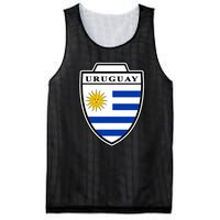 Uruguay Country Soccer Crest Mesh Reversible Basketball Jersey Tank