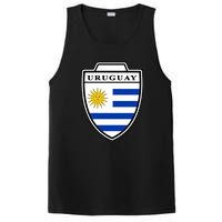 Uruguay Country Soccer Crest PosiCharge Competitor Tank